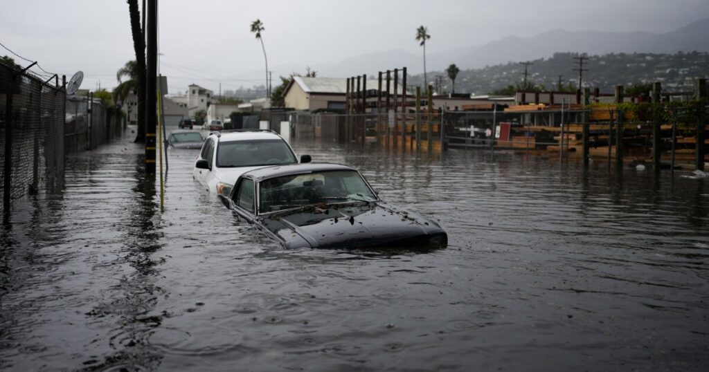 Pacific storm brings heavy rain, flooding in California coastal cities