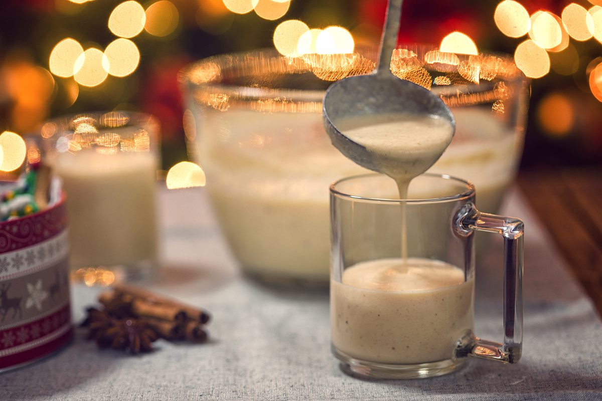 Technically, eggnog comes from space. 