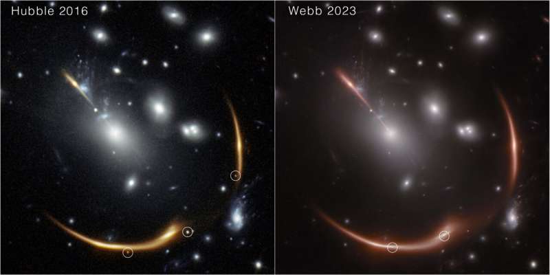 NASA Webb discovers second lenticular supernova in distant galaxy