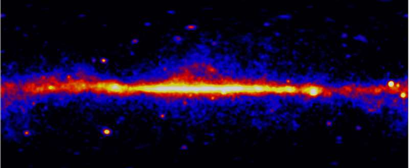 Fermi mission creates 14-year time-lapse of gamma-ray sky