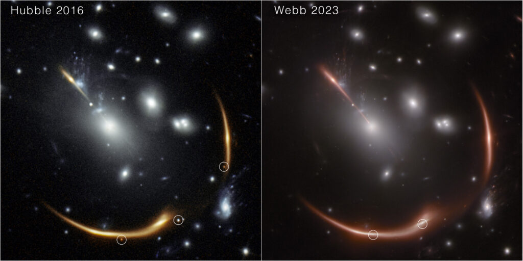 James Webb Space Telescope discovers supernova in lensed galaxy, whose light will appear again in the future
