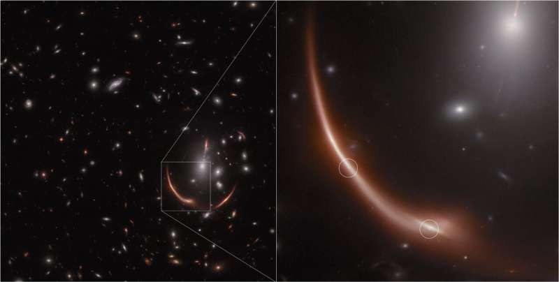 Webb discovers second lensed supernova in distant galaxy