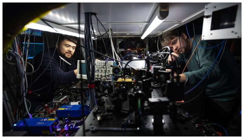 Superradiant atoms could push boundaries of time measurement accuracy