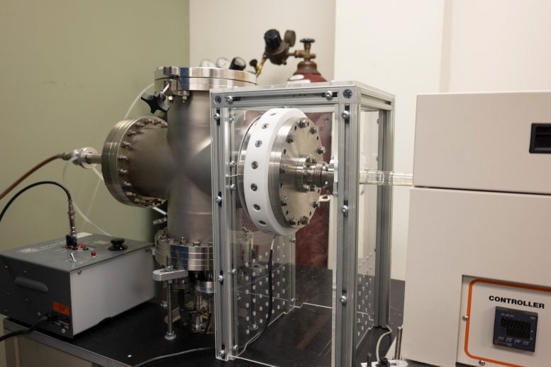 Remote plasma vapor deposition instrument