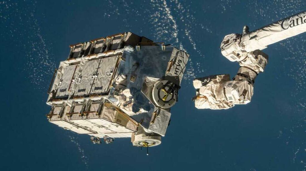 A piece of space junk fell from a man's roof in Florida. Who should pay for repairs?