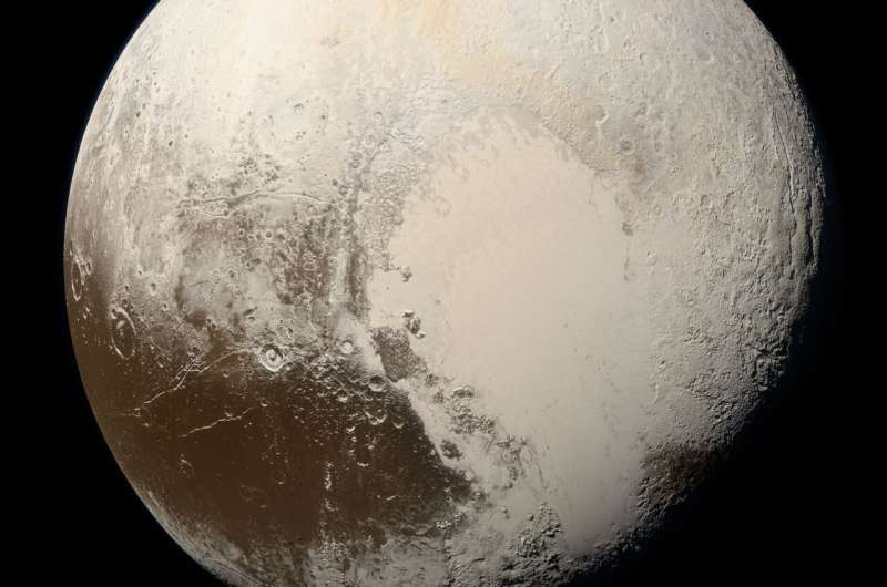 Astrophysicists solve mystery of heart-shaped features on Pluto's surface