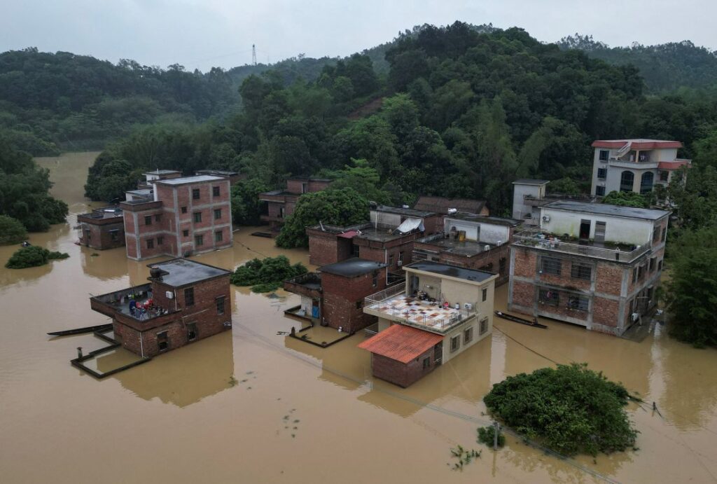 Heavy rainfall hits southern China, tens of millions at risk of flooding CNN