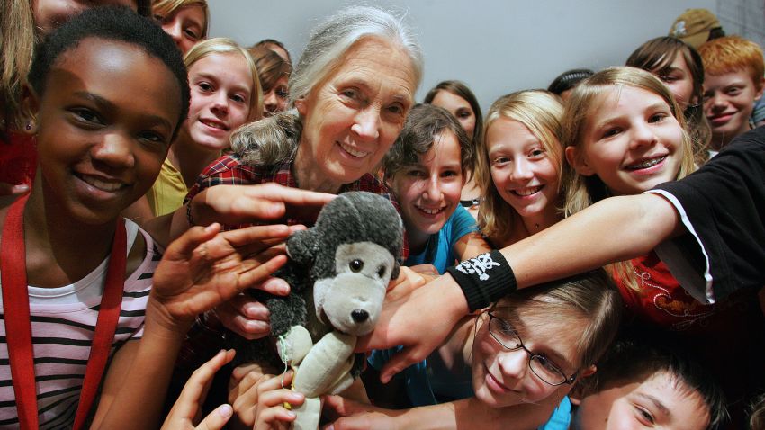 Jane Goodall is world-famous for her research with chimpanzees. Now her attention is turning to a different crowd | CNN