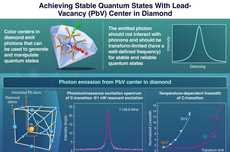 Lead vacancy centers in diamond serve as building blocks for large-scale quantum networks