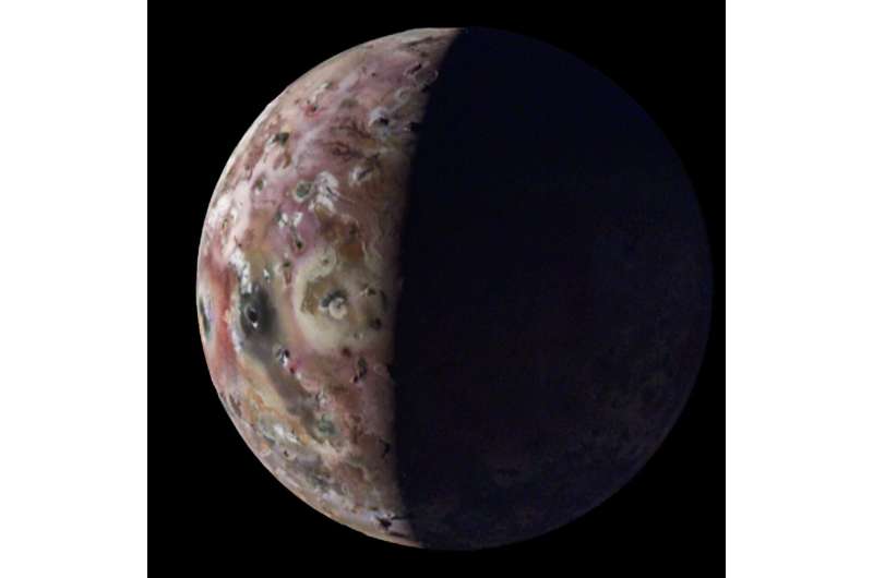 NASA's Juno spacecraft provides a bird's-eye view of mountains and lava lakes on Io