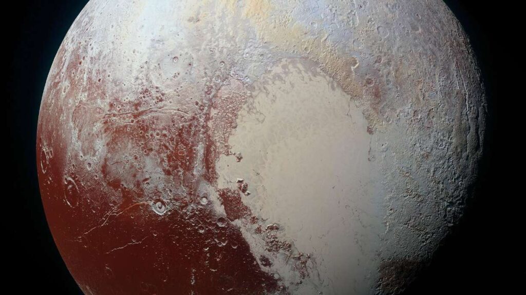 Pluto gets 'heart' after collision with planetary body