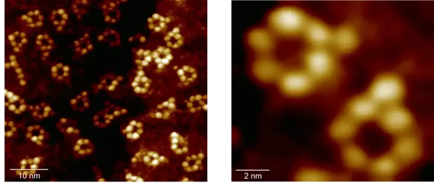 X-ray techniques reveal six rubidium atoms and one iron atom (Ajayi et al. Nature) 