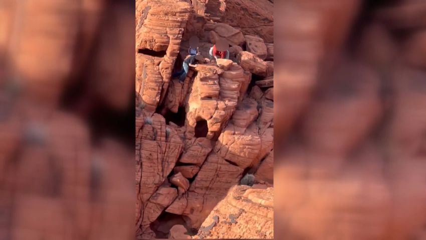

<p>Two tourists were filmed damaging ancient rock formations at Lake Mead National Recreation Area, and park rangers are asking for the public’s help identifying the suspects.  CNN affiliate KVVU has more.  </p>
<p>” class=”image__dam-img image__dam-img–loading” onload=”this.classList.remove(‘image__dam-img–loading’)” onerror=”imageLoadError(this)” height=”1080″ width=”1920 “/></picture>
    </div>
</div></div>
</p></div>
<div class=