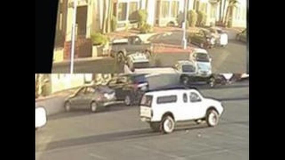 Investigators hope to contact a gray or silver 2008 Toyota extended cab pickup truck with 
