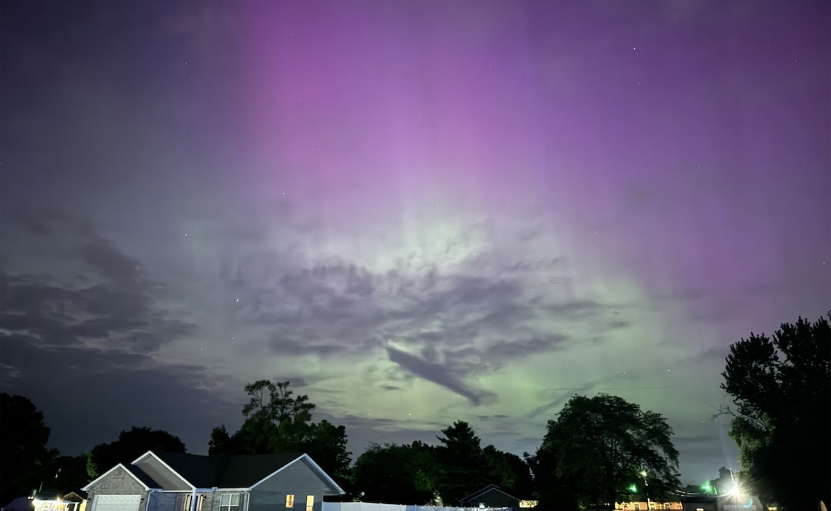 Northern Lights seen over Ohio during geomagnetic storm