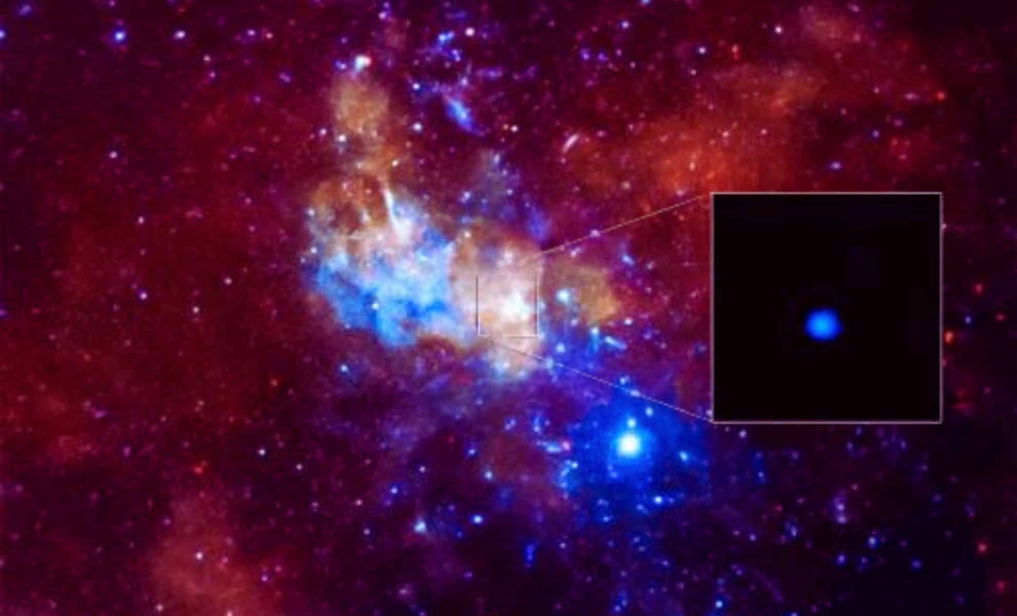 NASA's Chandra spacecraft detects eruption of supermassive black hole at the core of the Milky Way