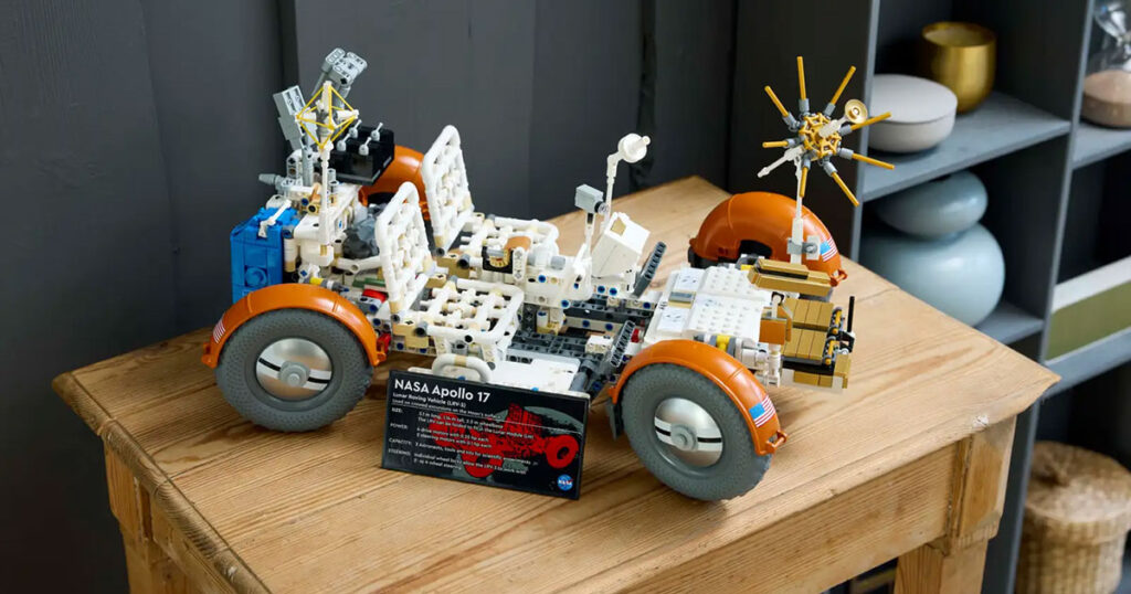 LEGO reveals details of Apollo lunar rover model to be launched in August