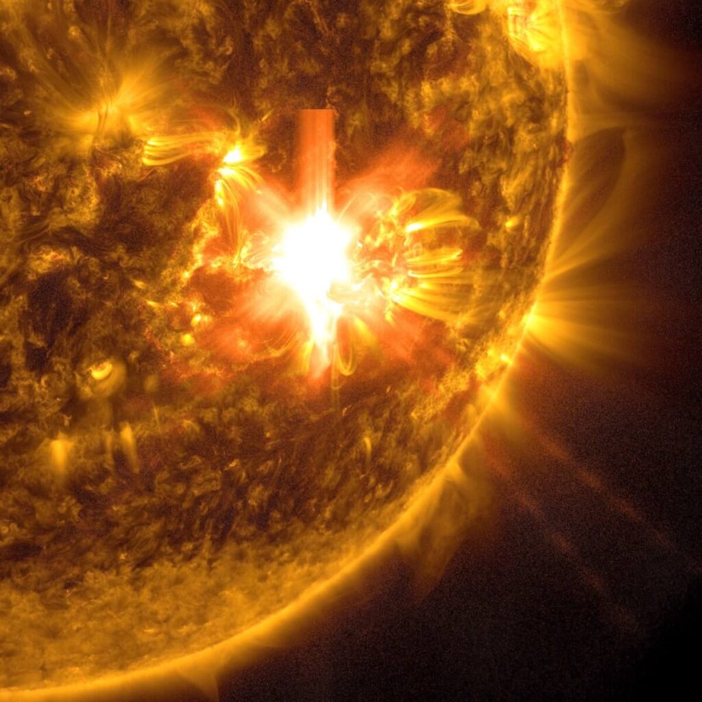 Watch the giant sunspot that has caused massive radio blackouts around the world
