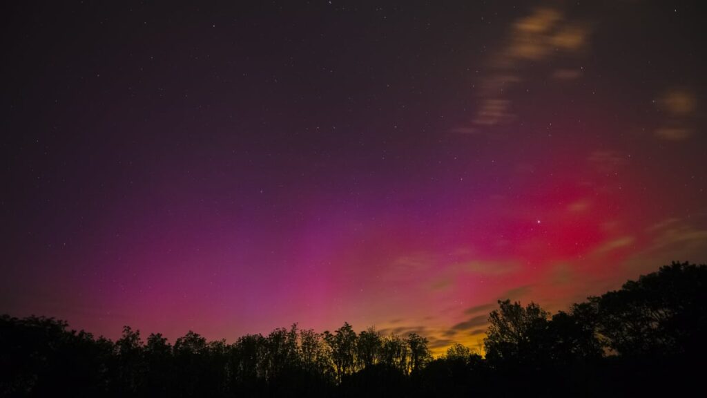 When solar storms rage, auroras appear in unusual places